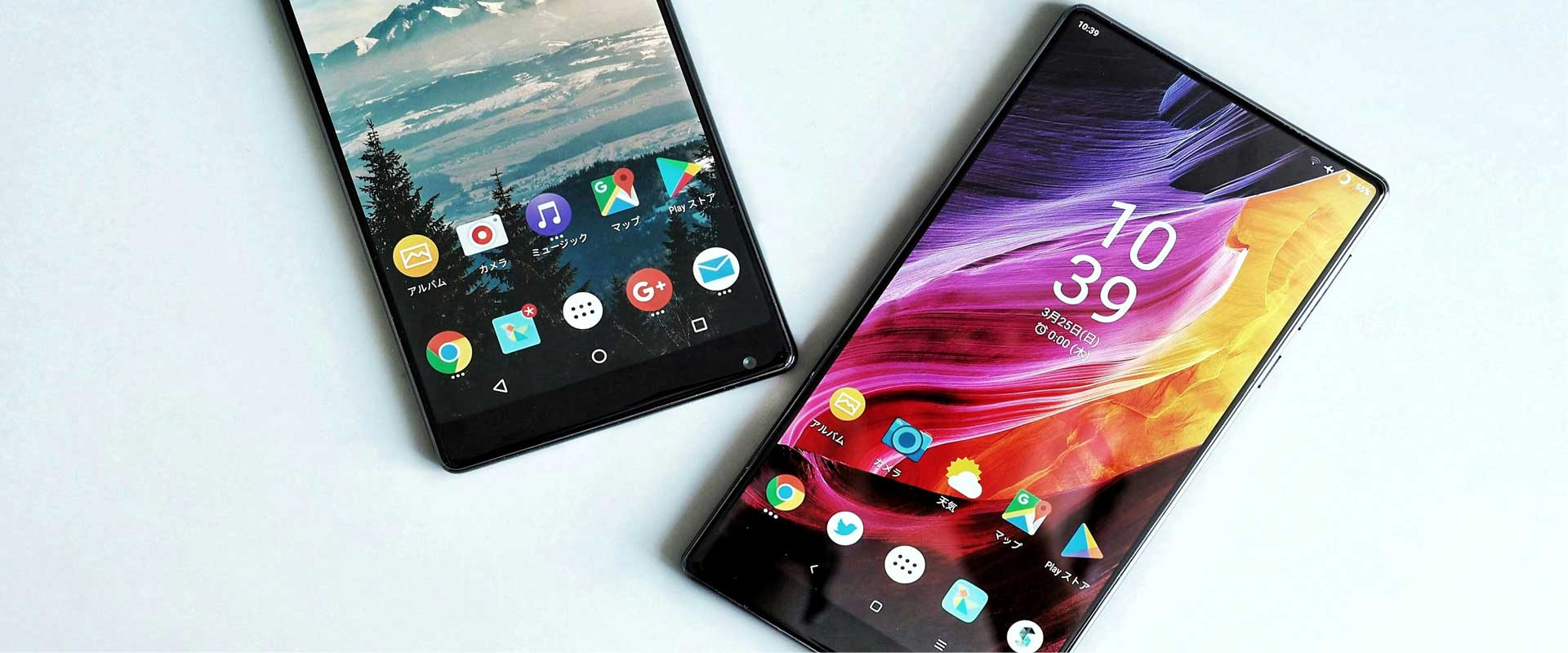 Dual Modern Smartphones